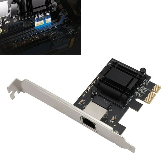 PCIe Card, Stable PCIe NIC Card for Home PC