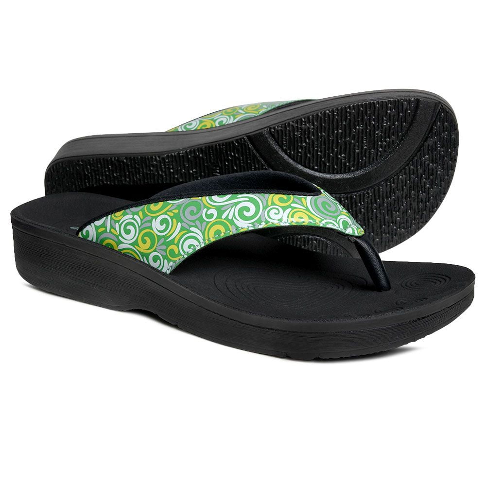 orthotic flip flop sandals
