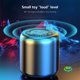 thumbnail image 4 of Nuevo subwoofer portátil de audio Bluetooth con voz inteligente, altavoz inalámbrico Bluetooth, estéreo de alta fidelidad para Internet, compatible con reproducción de tarjetas TF y U-disk., 4 of 9