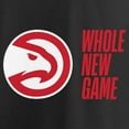 thumbnail image 4 of Men's Black Atlanta Hawks Whole New Game Team T-Shirt, 4 of 4