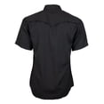 thumbnail image 2 of Hooey Sol Black Pearl Snap - Mens Shirt  - Ht1610Bk, 2 of 2