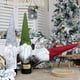 thumbnail image 2 of Adornos navideños Muñeco anciano sin rostro Juego de botellas de vino Bolsa de regalo decorativa para champán navideño, 2 of 6