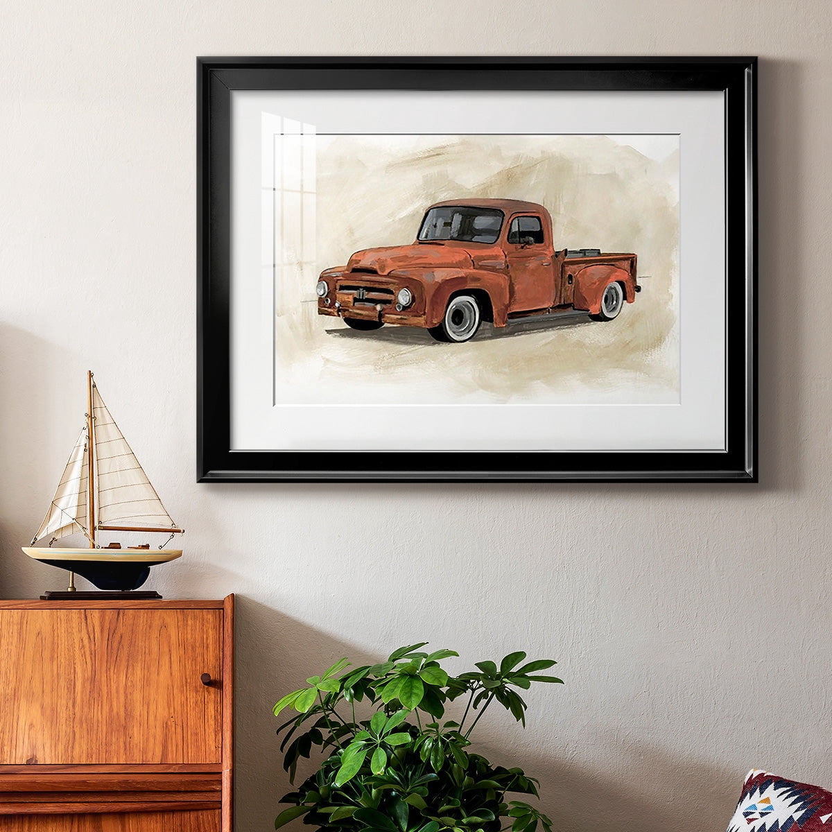 Pickup IV Premium Framed Print - Ready to Hang