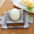 thumbnail image 4 of Blue Cortadora De Huevos, Cortadora De Huevos Para Huevos Duros, Cortadora De Huevos De Alambre De Acero Inoxidable, Utensilios De Cocina Para Hacer Desayunos Nutritivos Y Ensalad, 4 of 5