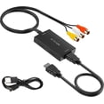 thumbnail image 1 of Rca To Hdmi Converter With Hdmi Cable, Av To Hdmi Converter, Rca Input Hdmi Output Video Audio Adapter For Sky/dvd/stb To Hdtvs, 1 of 5
