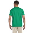 thumbnail image 4 of Gildan T-Shirt Softstyle pour Hommes, m, Vert Kelly, 4 of 6