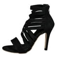 thumbnail image 6 of Mepaouo Strappy High Heels for Women Strech Band Pumps Heels Open Toe Walking Dress Sandals, 6 of 7