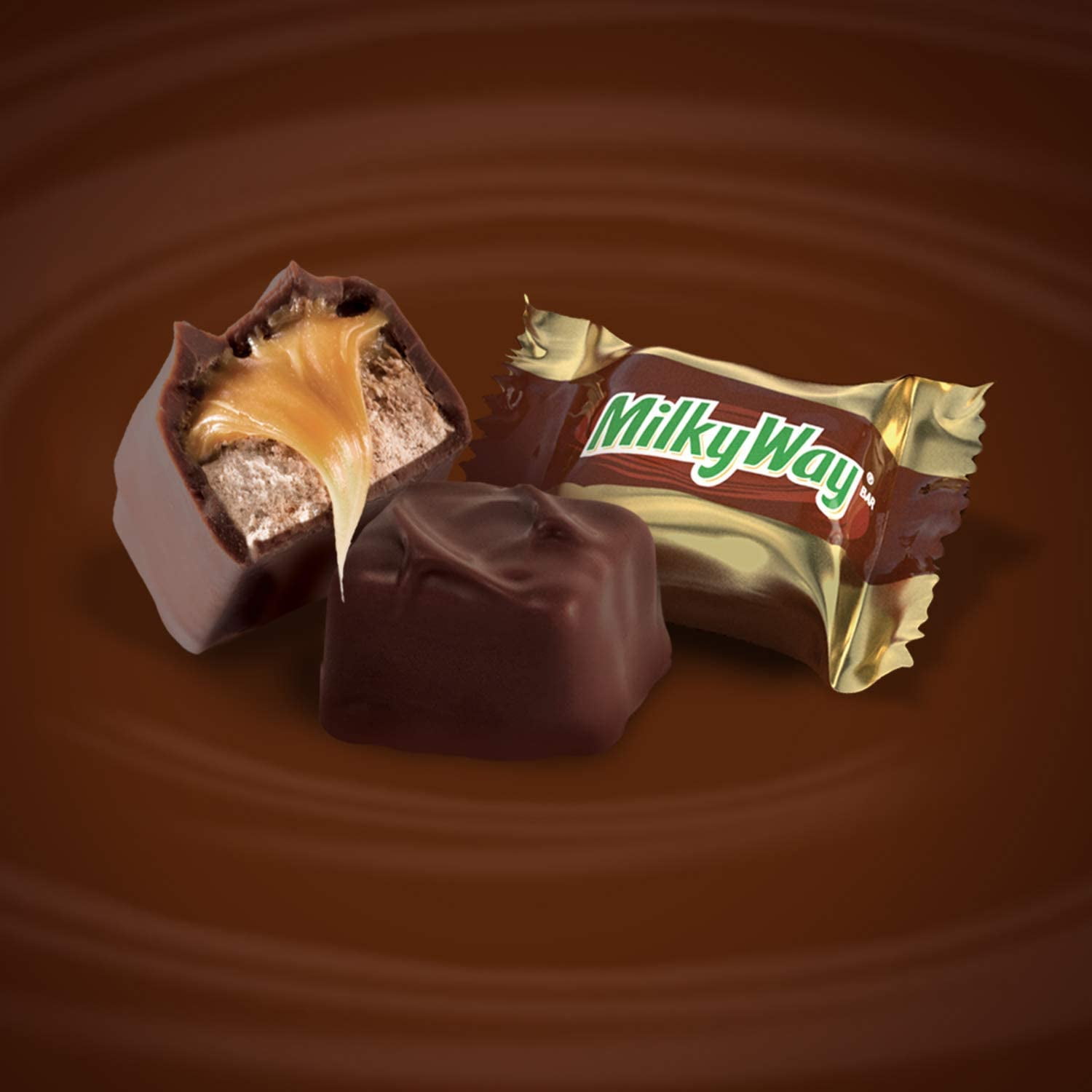 Milk Chocolate Minis - 1 LB Individually Wrapped Chocolates - Bulk Milk Chocolate Candies for Parties or Holidays (1 pound)
