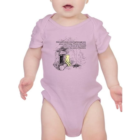 

Pooh Bear Once Upon A Time Bodysuit Infant -Smartprints Designs 12 Months