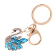 thumbnail image 2 of EeaseCA 1PC Lovely Swan Key Chain Rhinestone Car Bag Hanging Decorations Gift Pendant, 2 of 7