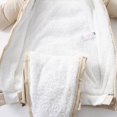 thumbnail image 5 of SILVERCELL Baby Girls Boys Winter Warm Zipper Snowsuit With Gloves & Footwear Kids Thicken Hooded Jumpsuit Romper Down Coat Outwear 0-2 Years, 5 of 9