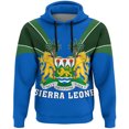 thumbnail image 3 of Sudadera con capucha unisex de manga larga con estampado 3D de la bandera nacional de Sierra Leona, informal, de calle, de gran tamaño, para primavera, 3 of 5