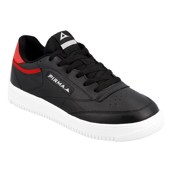 Tenis Hombre Pirma Sinteticos Durables Urbanos Negro 5051