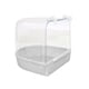 thumbnail image 1 of Bañera Para Pájaros Y Loros, Suministros De Baño Para Loros, Jaula Para Bañera Para Pájaros, Suministros Para Mascotas, Baño Para Pájaros, Ducha, Cubo De Pie, Espacio De Lavado Cateissary PT001504-02, 1 of 5
