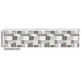 thumbnail image 2 of Ambesonne Retro Fabric by the Yard Upholstery, Patchwork Style, 10 Yards, Multicolor, 2 of 4