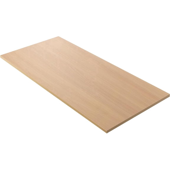 Kaboon 40x18 inch Universal Table Top, Light Walnut