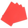 thumbnail image 1 of 30Pack Blank Cards 20mil Blank Credit Cards Plastic Cards Red, 1 of 6