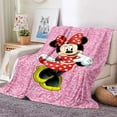 thumbnail image 5 of Manta ligera con estampado de Mickey Minnie de Disney para sala de estar, dormitorio, habitación de los niños, manta cálida, regalo de Navidad, 5 of 5