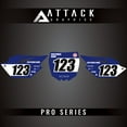 thumbnail image 4 of Attack Graphics Pro Series Number Plate Backgrounds for Yamaha YZ450F 2016, 4 of 4