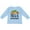 AE-Light Blue, variant on Hello, Beaches Group of Pineapples Boys or Girls Long Sleeve Toddler T-Shirt