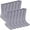 Gray, variant on 6 Pair Seamless Afo Interface Socks Sensory Seamless Interface Cotton Non Binding Afo Socks