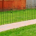 thumbnail image 4 of 30 Piece Metal Garden Fence Panel, Rust Resistant, Animal Barrier Separation for Yard Decorations, 4 of 7
