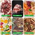 thumbnail image 6 of NutriChef 20 Layer Commercial Food Dehydrator Machine - Includes 20 Stainless Steel Trays, Built-in Digital Timer and Temperature Control, Ideal for Jerky Meat, Fruit, Pet Treats, and Vegetables, 6 of 7