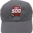 thumbnail image 4 of Indy 500 Mens Legacy 91 Baseball Cap, Grey, One Size, 4 of 4
