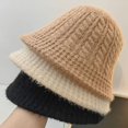 thumbnail image 5 of CoCopeaunts Bucket Hats for Women Knitted Twist Stretchy Basin Hat Fashion Accessories Fisherman Hat Winter Warm Sport Leisure, 5 of 8