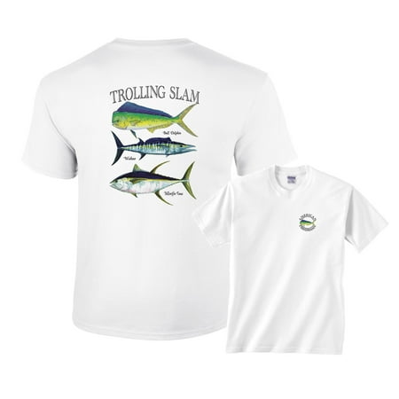 Wahoo Shorts - Trolling Slam Bull Dolphin Wahoo Yellowfin Fishing T-Shirt