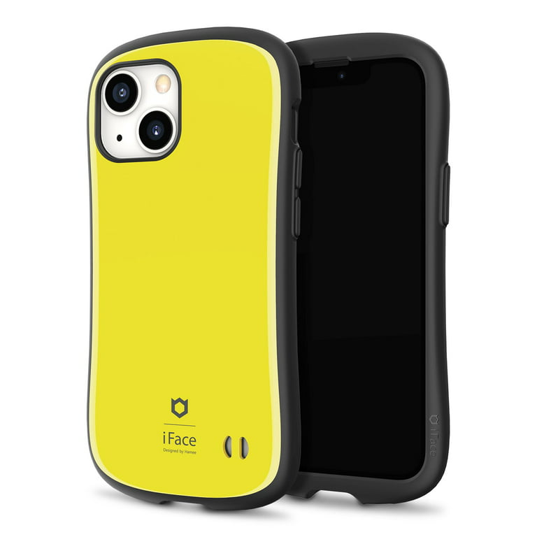 iFace First Class Apple iPhone 13 Colorful Shockproof 2 Layer Protection  Heavy Duty Ergonomic Design Phone Case for Girls and Women - Yellow