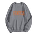 thumbnail image 3 of Holzkary Sweatshirts for Women Hoodies Pumpkin Season Sweatshirt Atumn Crewneck Tops Thanksgiving Pullover Graphic Printed Pullover Top Comfy Fall Winter Outfits Clothes 2025 Fashion Light Ashy Xxl, 3 of 9