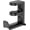 Black, variant on Rotating Headphone Stand - PC Gaming Headset Holder, Adjustable Clamp- Under Desk Hanger With 360  Swivel &  Clip Organizer - Black