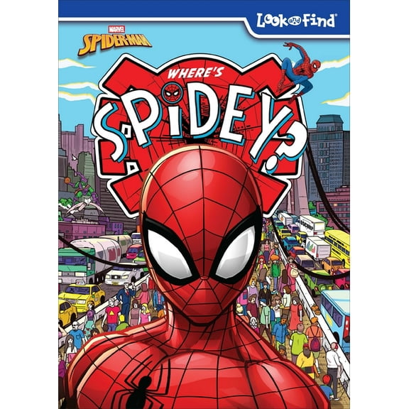 Look and Find Series #4 Marvel Spider-Man Where's Spidey?: Look and Find, (Hardcover)