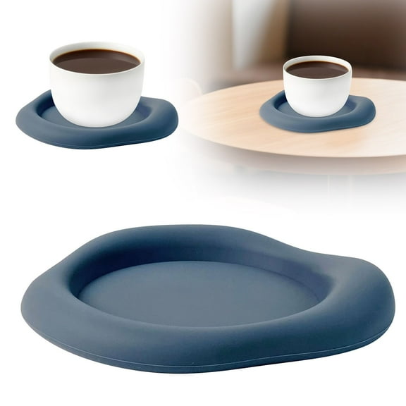 Cloud Shaped Silicone Coasters - Heat Resistant Non- Drink Coasters for Coffee & Tea - Thickened High Temperature Insulation Mats - Stylish Home & Kitchen Decor Accessories