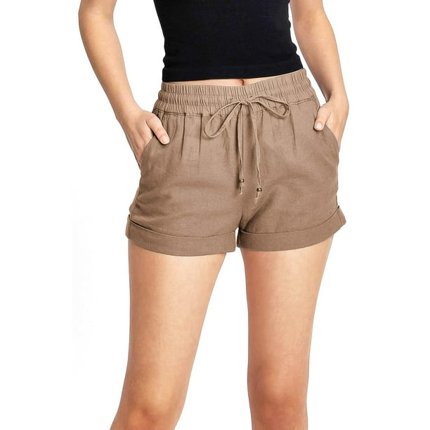 Love Tree Linen Shorts