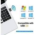thumbnail image 2 of USB Bluetooth Adapter for PC USB Mini Bluetooth 5.0 Dongle, 2 of 4