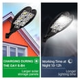 thumbnail image 5 of 108COB Solar LED Street Light Outdoor Waterproof Remote Control PIR Motion Sensor Solar Lamp For Garden Yard Security Wall Light ,0 Electricity Bill, 5 of 6