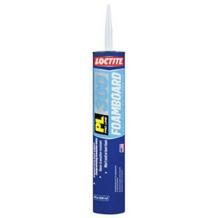Loctite PL300 28 OZ Foam Board Adhesive Adheres Foam To All Types Of S Only