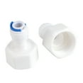 thumbnail image 1 of Conector rápido de 6 pianas, adaptador de Rosca hempra 1/4 tubo od a 1/2 híbrra conector rápido para filtro de agua de ÓSmosis inverso, purificadores de agua tubo de montaje de, 1 of 7