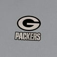 thumbnail image 2 of Men's Antigua  Gray Green Bay Packers Insider Quarter-Zip Jacket, 2 of 2