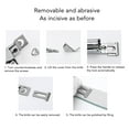 thumbnail image 3 of Compact And Lightweight Nail Tip Cutter, U Shape, DIY Trimming, Stainless Steel Portable Nail Tip Groomer, For Beauty Salon, Versatile Application, Nail Shaping Functionality, 3 of 8