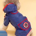 thumbnail image 1 of Dog Raincoat pet Waterproof Rain Jacket Jumpsuit size S-XXL ZL258 ShopWise Round, 1 of 9