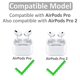 thumbnail image 3 of 3 Pares Compatibles con AirPods Pro 1st 2nd Ear Tips Buds, Pequeño Mediano Grande 3 Tamaños Reemplazo de Almohadillas de Goma de Silicona Accesorios de Gel Compatibles con AirPods Pro 2 y 1st - S/M/L, 3 of 5