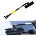 thumbnail image 3 of Ice Scraper Car Snow Brush Retractable Snow Removal Shovel with Foam Grip for Windshield Blue, 3 of 8
