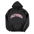 thumbnail image 1 of Gibobby Sudadera mujer, Sudaderas de gran tamaño para mujer, con capucha Sherpa, con capucha, para mujer, con bolsillos(Negro,M), 1 of 2