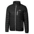 thumbnail image 2 of Men's Cutter & Buck Black Baltimore Ravens Rainier PrimaLoft Eco Insulated Full-Zip Puffer Jacket, 2 of 3