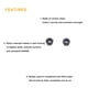 thumbnail image 4 of binifiMux 20 tuercas de seguridad de nailon negro M8-1,25 mm, tuercas hexagonales autoblocantes insertadas, acero al carbono galvanizado, 4 of 5