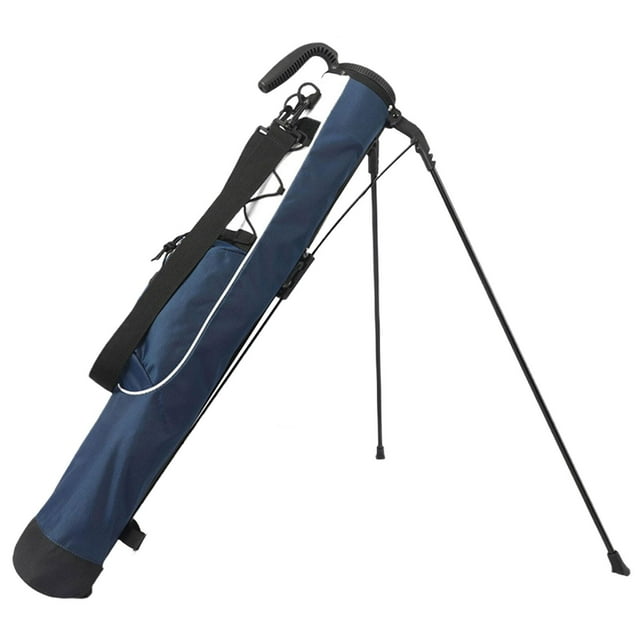 ziyahi Support de Sac de Golf pour Hommes, Porte-Sac avec Support de Golf, Capacité Adulte, Grand, Bleu Foncé
