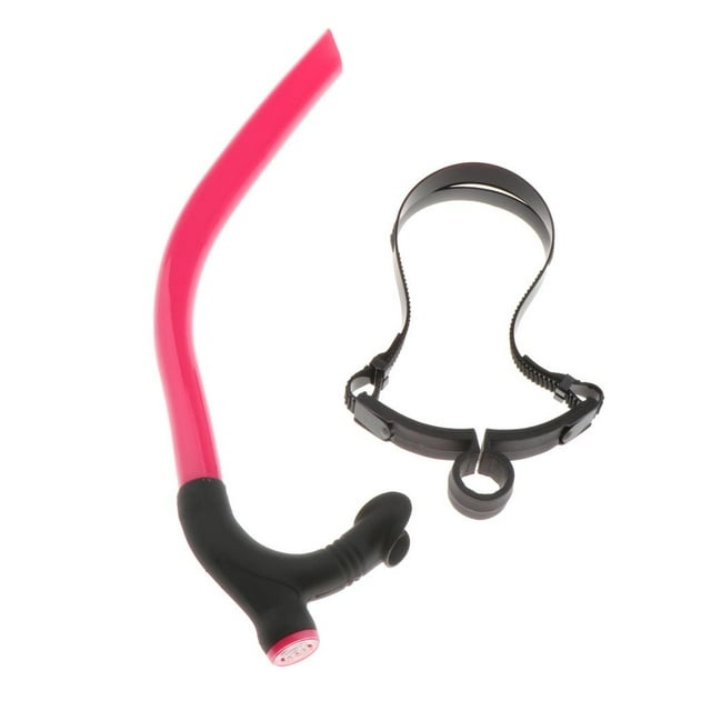 Equipo de Buceo DYNWAVEMX Tubo respirador de Natación Rosado Snorkel húmedo
